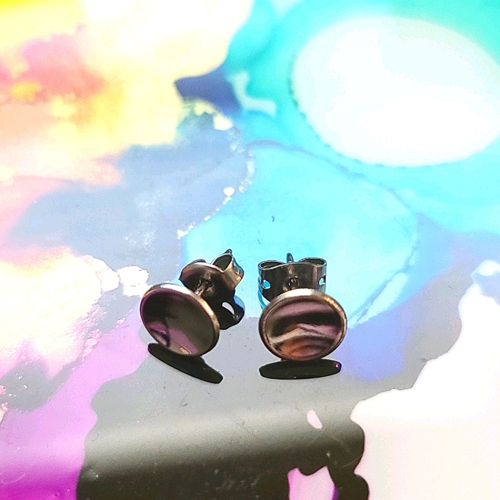 7/1  CIRCLE STUDS EARRINGS